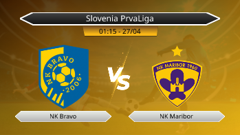 Slovenia PrvaLiga NK Bravo VS NK Maribor