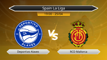 Spain La Liga Deportivo Alaves VS RCD Mallorca