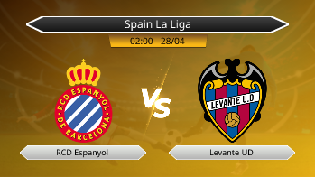 Spain La Liga - RCD Espanyol vs Levante UD