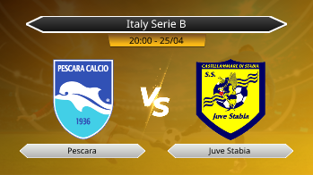 Italy Serie B Pescara VS Juve Stabia
