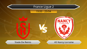 France Ligue 2 Stade De Reims VS AS Nancy Lorraine