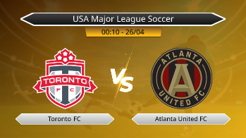USA Major League Soccer Toronto FC VS Atlanta United FC