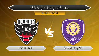 USA Major League Soccer DC United VS Orlando City SC