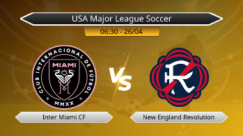 USA Major League Soccer - Inter Miami CF vs New England Revolution