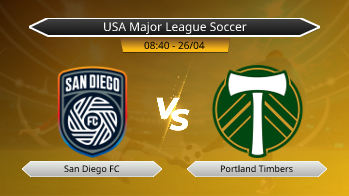 USA Major League Soccer San Diego FC VS Portland Timbers