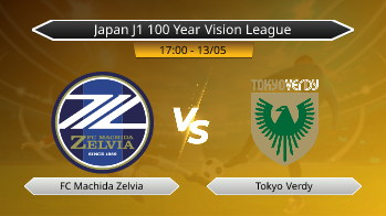Japan J1 100 Year Vision League FC Machida Zelvia VS Tokyo Verdy