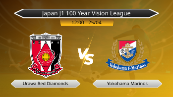 Japan J1 100 Year Vision League Urawa Red Diamonds VS Yokohama Marinos