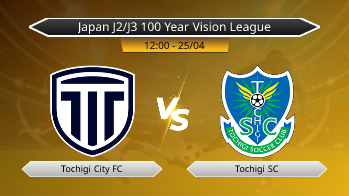 Japan J2/J3 100 Year Vision League Tochigi City FC VS Tochigi SC