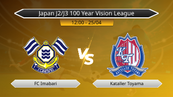 Japan J2/J3 100 Year Vision League FC Imabari VS Kataller Toyama