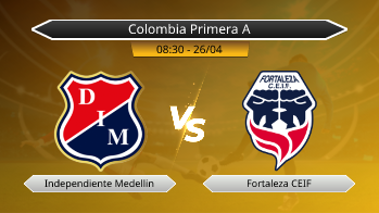 Colombia Primera A Independiente Medellin VS Fortaleza CEIF