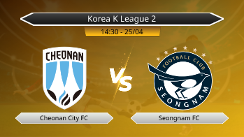 Korea K League 2 Cheonan City FC VS Seongnam FC