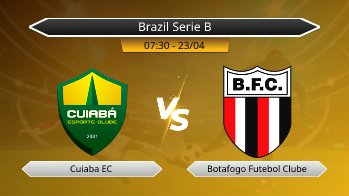 Brazil Serie B Cuiaba EC VS Botafogo Futebol Clube