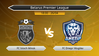 Belarus Premier League FC Isloch Minsk VS FC Dnepr Mogilev