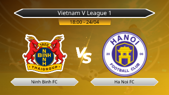 Vietnam V League 1 - Ninh Binh FC vs Ha Noi FC