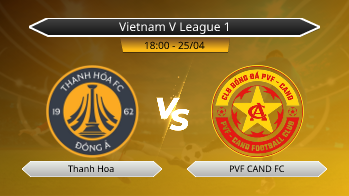Vietnam V League 1 Thanh Hoa VS PVF CAND FC
