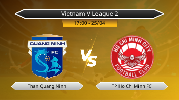 Vietnam V League 2 Than Quang Ninh VS TP Ho Chi Minh FC