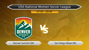 USA National Women Soccer League Denver Summit (W) VS San Diego Wave (W)