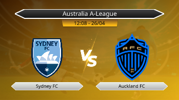 Australia A-League Sydney FC VS Auckland FC