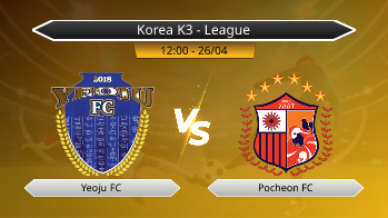 Korea K3 - League Yeoju FC VS Pocheon FC