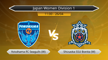 Japan Women Division 1 Yokohama FC Seagulls (W) VS Shizuoka SSU Bonita (W)