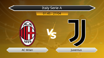 Italy Serie A AC Milan VS Juventus