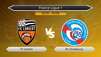 France Ligue 1 FC Lorient VS RC Strasbourg