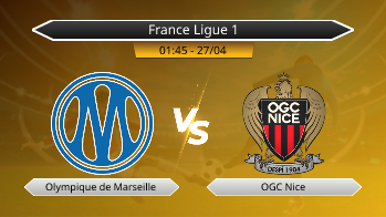France Ligue 1 - Olympique de Marseille vs OGC Nice