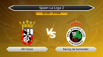 Spain La Liga 2 AD Ceuta VS Racing de Santander
