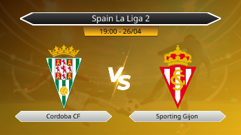 Spain La Liga 2 Cordoba CF VS Sporting Gijon