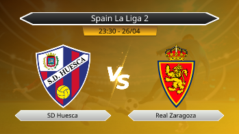Spain La Liga 2 SD Huesca VS Real Zaragoza