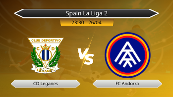 Spain La Liga 2 CD Leganes VS FC Andorra