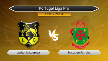 Portugal Liga Pro Lusitania Lourosa VS Pacos de Ferreira