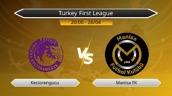 Turkey First League Keciorengucu VS Manisa FK
