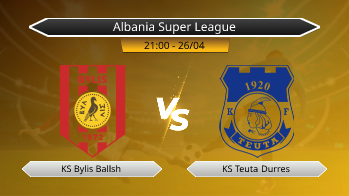 Albania Super League KS Bylis Ballsh VS KS Teuta Durres