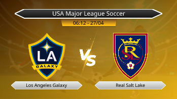 USA Major League Soccer Los Angeles Galaxy VS Real Salt Lake