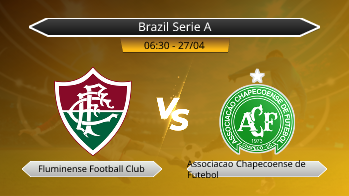 Brazil Serie A Fluminense Football Club VS Associacao Chapecoense de Futebol