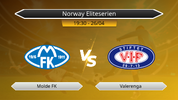 Norway Eliteserien Molde FK VS Valerenga