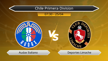 Chile Primera Division Audax Italiano VS Deportes Limache