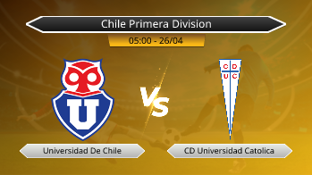 Chile Primera Division Universidad De Chile VS CD Universidad Catolica