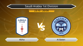 Saudi Arabia 1st Division Abha VS Al Baten