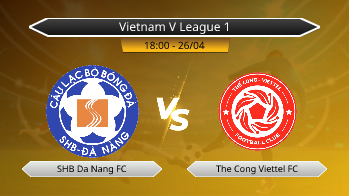Vietnam V League 1 SHB Da Nang FC VS The Cong Viettel FC
