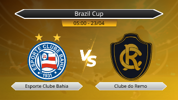 Brazil Cup Esporte Clube Bahia VS Clube do Remo