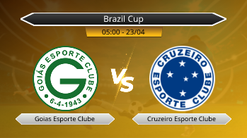 Brazil Cup Goias Esporte Clube VS Cruzeiro Esporte Clube