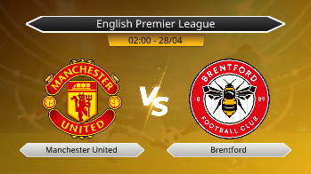 English Premier League - Manchester United vs Brentford