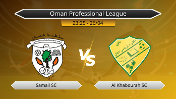 Oman Professional League Samail SC VS Al Khabourah SC