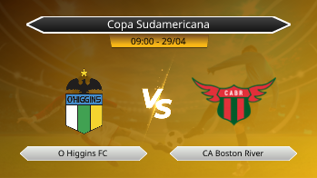 Copa Sudamericana O Higgins FC VS CA Boston River