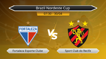 Brazil Nordeste Cup Fortaleza Esporte Clube VS Sport Club do Recife