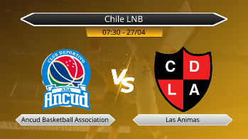 Chile LNB Ancud Basketball Association VS Las Animas