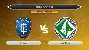 Italy Serie B Empoli VS Avellino