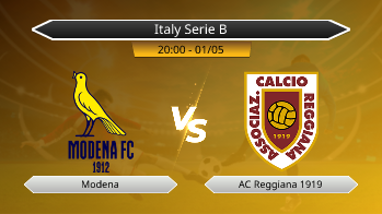 Italy Serie B Modena VS AC Reggiana 1919